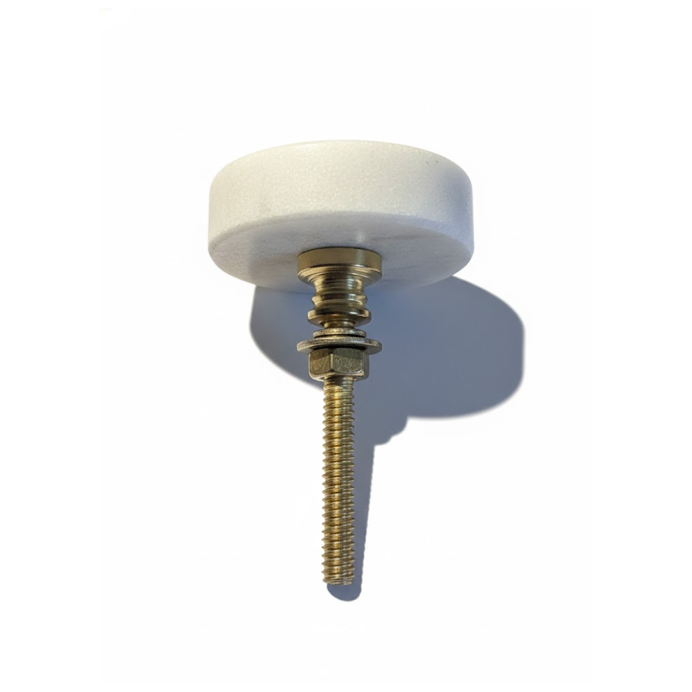 Marble Cabinet Knob – 1.5” Premium Hammered Copper Accent | Fusion Series - Image 4