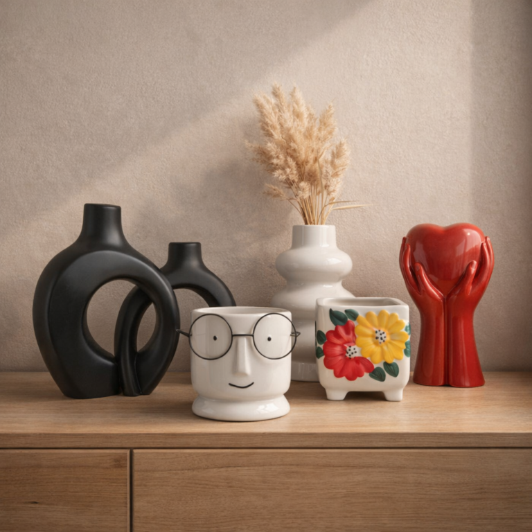 How to Decorate with Handmade Ceramic Vases